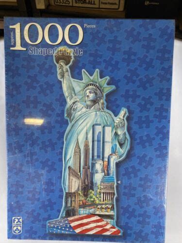 Fx Schmid Statue Of Liberty Shaped 1000 Piece Jigsaw Puzzle Twin