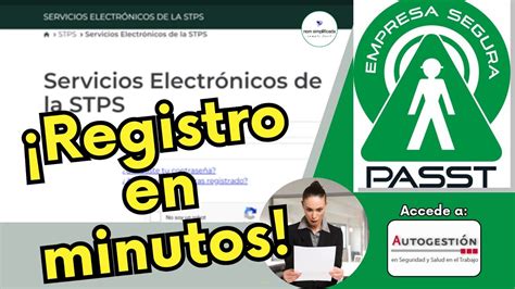 Cómo registrar en el Portal de Servicios Electrónicos de la STPS y