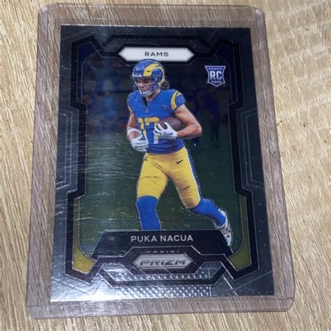 Carte Recrue Puka Nacua Panini Prizm Rc Los Angeles Rams Eur