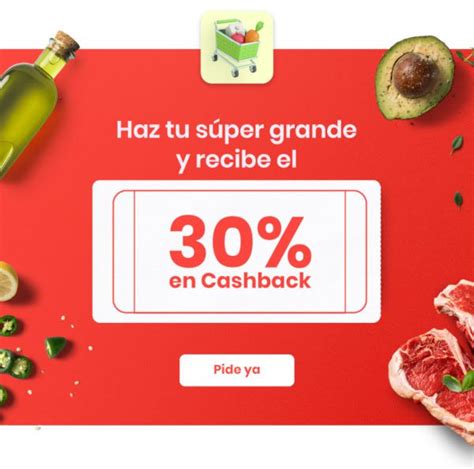 Código Rappi de 30 de bonificación en pedidos de supermercado