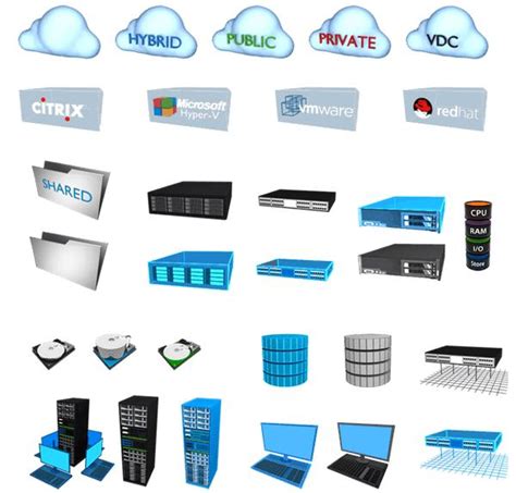 VMTurbo Free Datacenter Stencils for Microsoft Visio and OmniGraffle ...