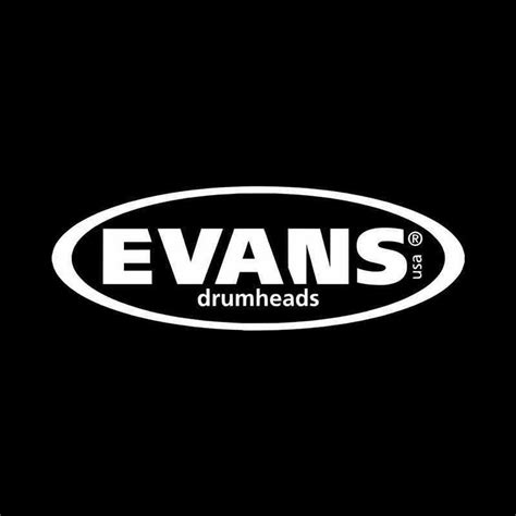 evans drum logo graphic vinyl decal sticker