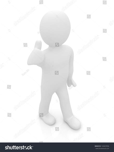 man thumb stock illustration