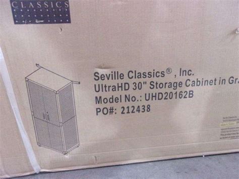 Seville Classics Ultra Hd 30 Storage Cabinet In Granite Bentley And Associates Llc