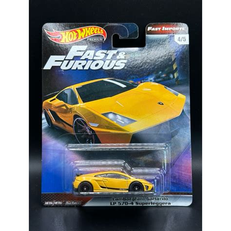 Hot Wheels Lamborghini Gallardo Lp Superleggera Fast Furious Series Fast Import Shopee