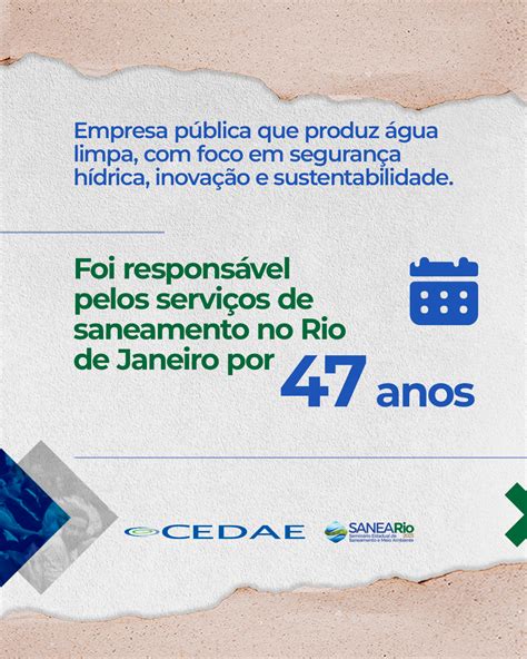 CEDAE é patrocinadora do SANEA Rio 2023 ABES RIO