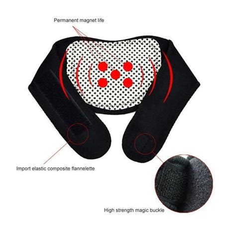 Zelfopwarming Nek Brace Pad Magnetische Therapie T Grandado