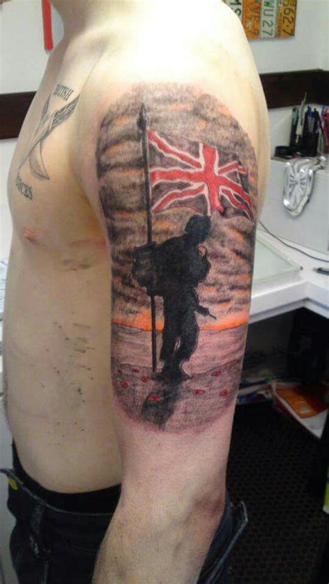 12 best Remembrance Poppy Tattoo images on Pinterest | Poppies tattoo ...