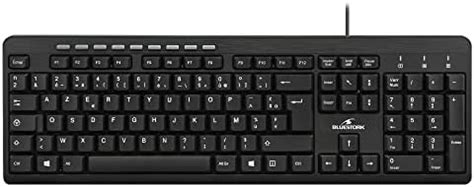 Bluestork Clavier Tendu Filaire El Gant Avec Raccourcis