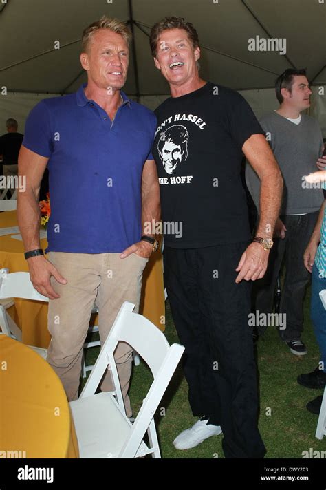 Dolph Lundgren David Hasselhoff Celebrity Golf Tournament To Benefit