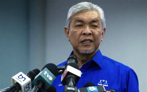 Ktemoc Konsiders Zahid To Decide On Bns Dpm Candidate