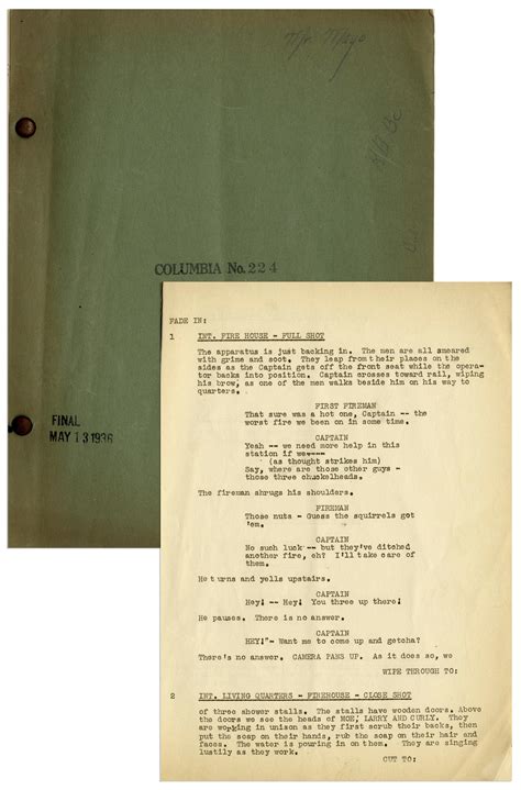 Sell Or Auction Your 3 Stooges Moe Howard Owned Three Stooges Script