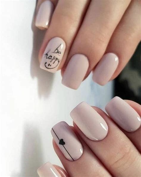 14 Ideas paras hacer del nude tu color favorito de uñas Moda y Estilo