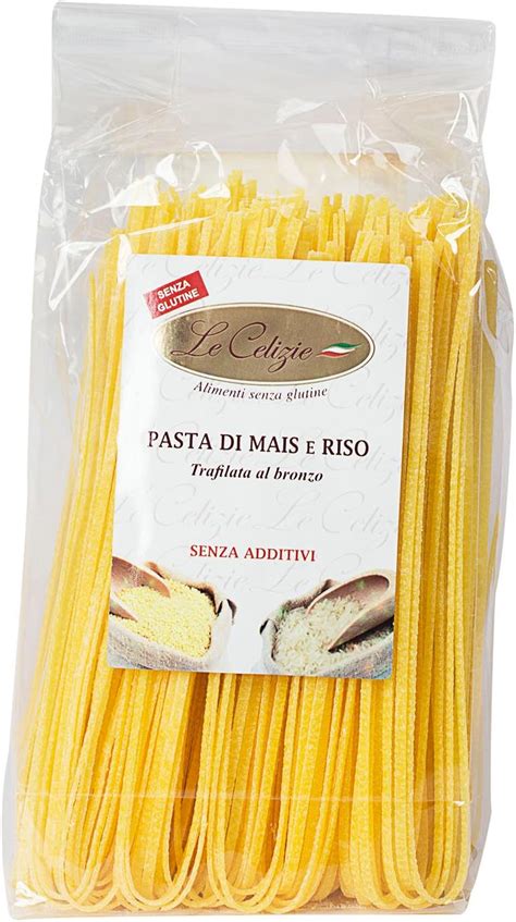 Le Celizie Tagliolini Di Mais E Riso Pacco Da 400 Gr Senza Glutine