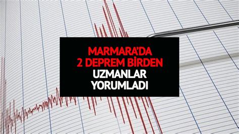 Marmara Denizi Nde Meydana Gelen Luk Depremin Ard Ndan Uzmanlar