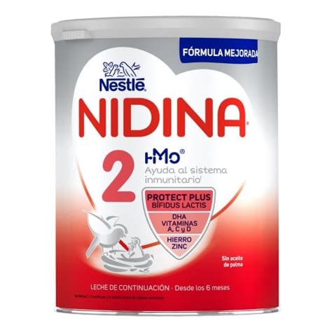 Leche infantil de continuación desde los 6 meses en polvo Nestlé Nidina