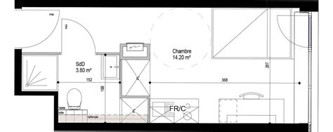 Plan Appartement T De M Neuf Roubaix R Sidence Student