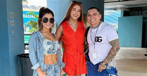 La Bicha Catracha Disfruta Junto A Edwin Luna En Estados Unidos