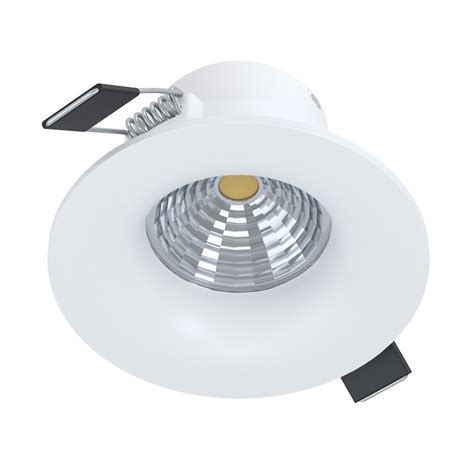 Spot Encastré Led Saliceto Rond Fixe 2 700 K Blanc Luminaire Fr