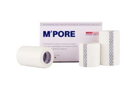 Brand Medicare White Microporous Surgical Paper Tape Box Roll At