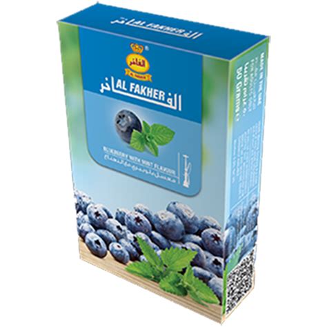 Al Fakher Blueberry Con Menta X G B B