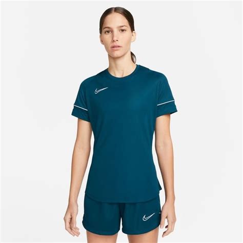 Nike Trenings T Skjorte Dri Fit Academy Bl Hvit Dame