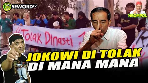 Begawan Akibat Cawe Cawe Jokowi Ditolak Dimana Mana Youtube