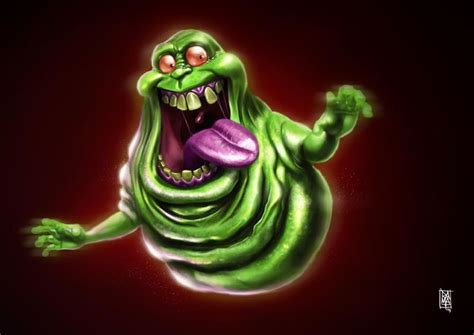 Slimer Ghostbusters By Rafforamat On Deviantart Slimer Ghostbusters