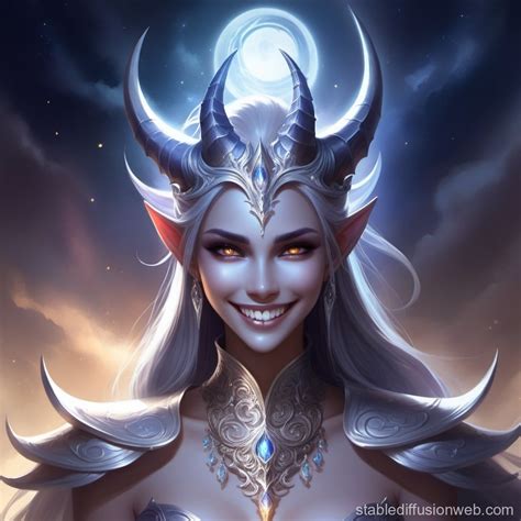 Silver Eyed Shadow Demons Dark Smile Stable Diffusion Online