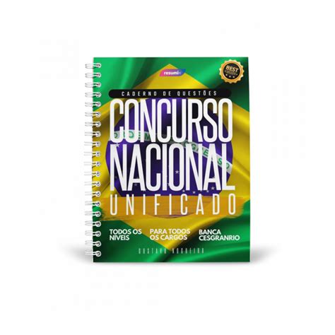 Caderno De Quest Es Concurso Nacional Unificado Digital Resumix