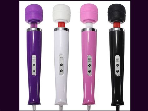 Hot Selling 10 Speed Magic Wand Massager With Hitachi Head Av Vibrator