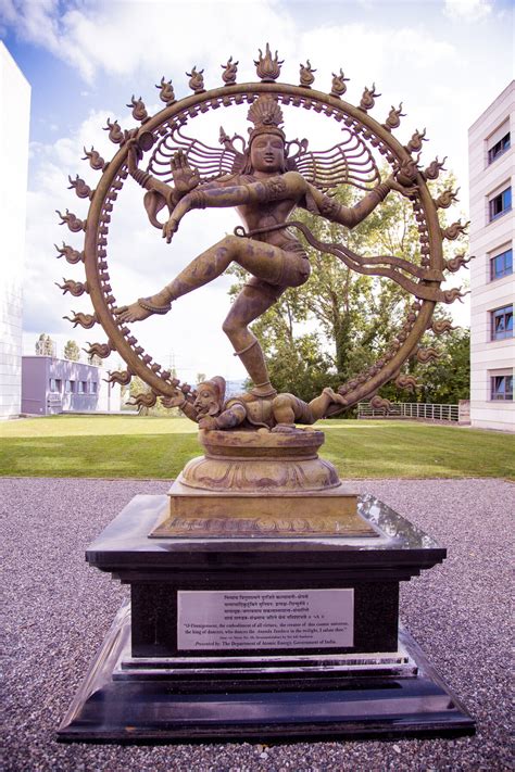 Nataraj Statue (The CERN Shiva) – Meyrin, Switzerland - Atlas Obscura