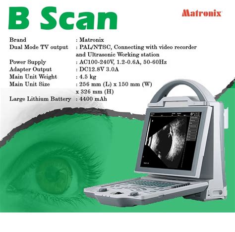 Ascan Biometer Sonomed A Scan Escalon Pacscan Plus Ophthalmic