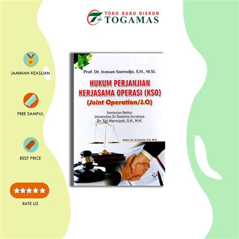 Jual Hukum Perjanjian Kerjasama Operasi Kso Joint Operation J O