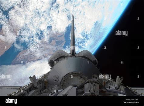 Space Shuttle Endeavour's payload bay Stock Photo - Alamy