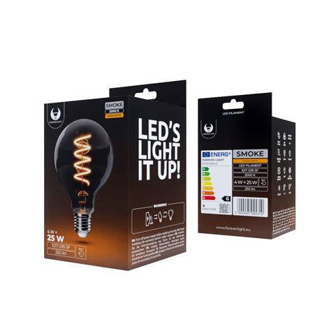 Żarówka Led Filament E27 G95 4w 230v 2000k 250lm Rtv0015 • Cena