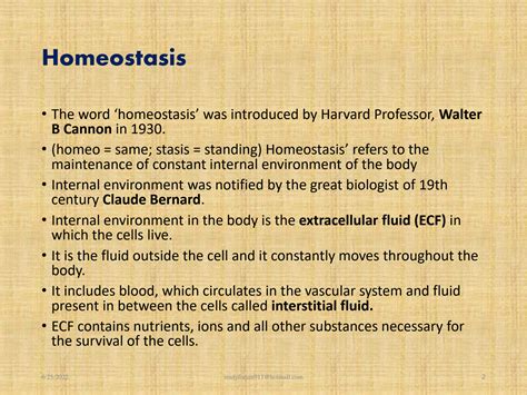 SOLUTION 4 Mechanism Of Homeostasis Studypool