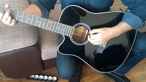 Guitare Acoustique Harley Benton D Ce Bk B Stock Test Avis