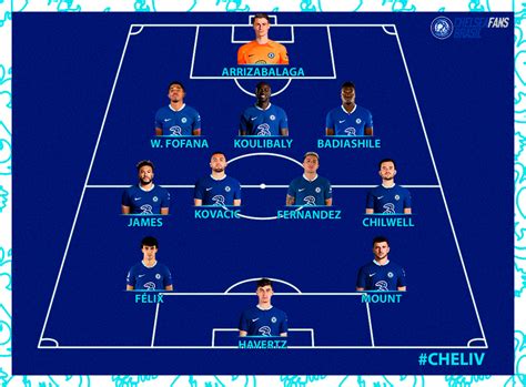 Chelsea Possible Lineup Vs Liverpool Pl O Maior E Melhor Site Sobre O