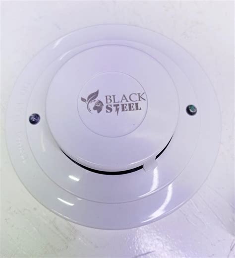 Detector De Humo Convencional Black Steel Blacksteel