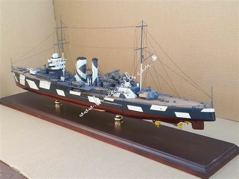 HMS York (90) - Mahogany Wooden Aircraft Models – Boat & Ship Models Handmade Museum Quality