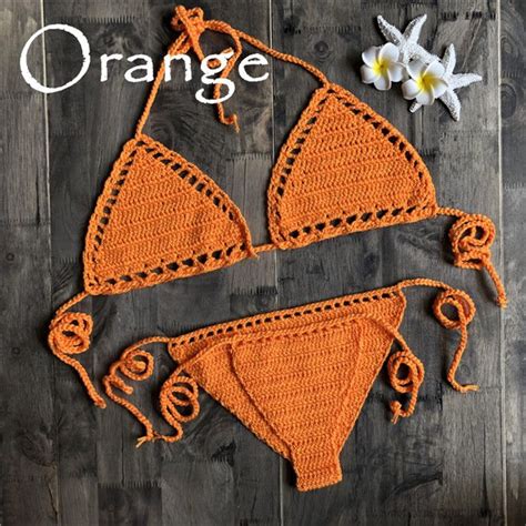 Crochet Extreme Micro G String Bikini Thong Bikini Set The Best Porn