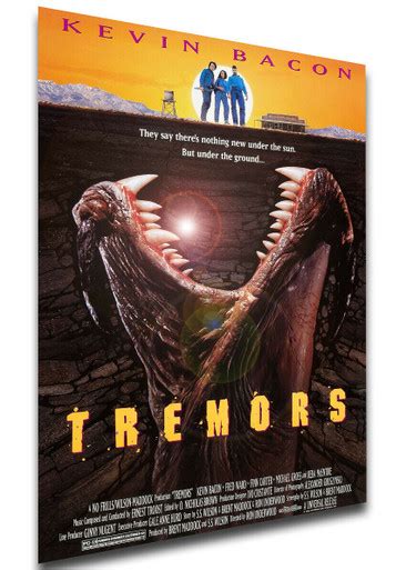 Poster Locandina - Kevin Bacon - Tremors (1990) - Propaganda World