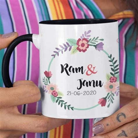 Wedding Coffee Mug With Print Our Wedding 2