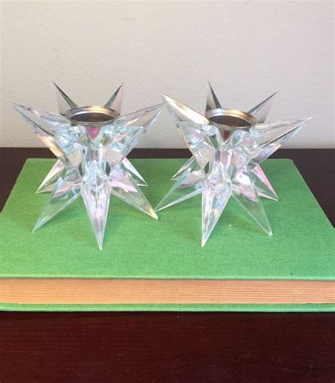 Stunning Vintage Atomic Candle Holders