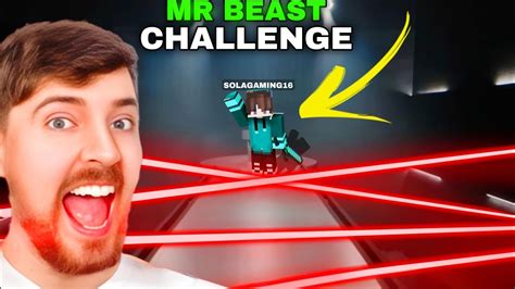 Mrbeast Gave Me The Hardest Challenge In Minecraft Youtube