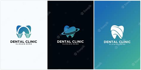 Premium Vector Set Of Dental Clinic Logo Design Concept Dental