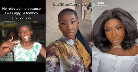 Fine Babe Jumps On Trending He Left Me Because I Was Ugly Challenge