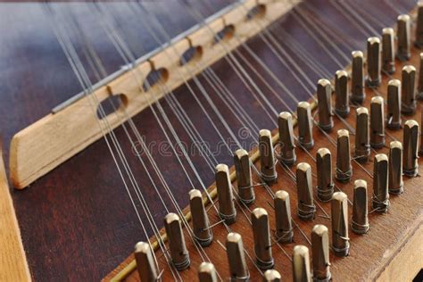 Ukrainian Tsymbaly Instrument Close Up Stock Photo Image Of