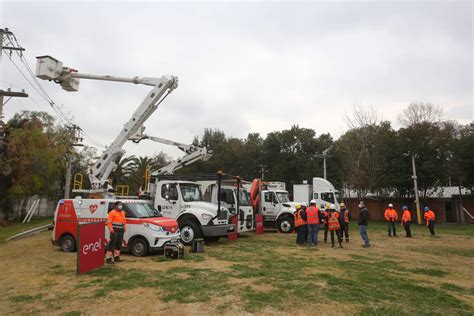 Enel activa plan de contingencia por sistema frontal en la Región